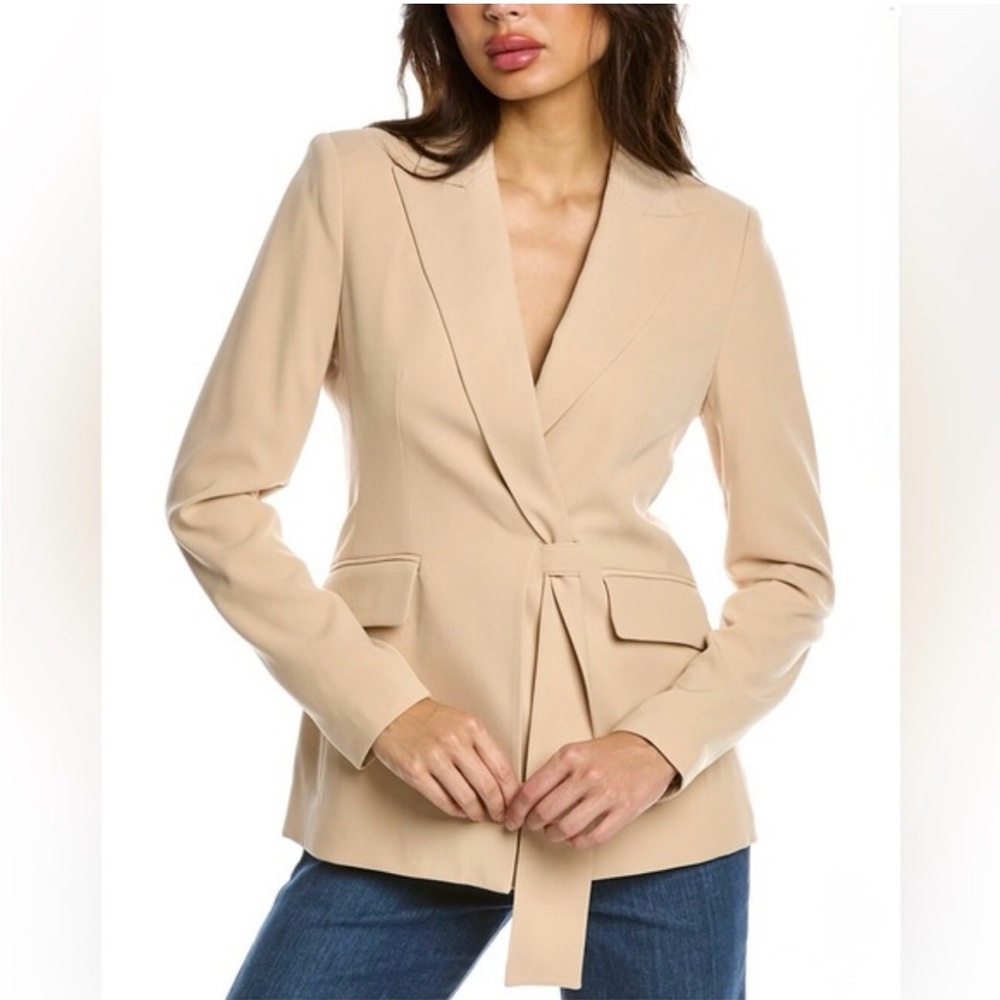 Elie Tahari Classic Beige Blazer